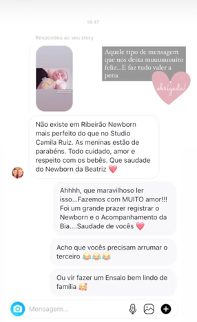 Depoimento sobre Newborn